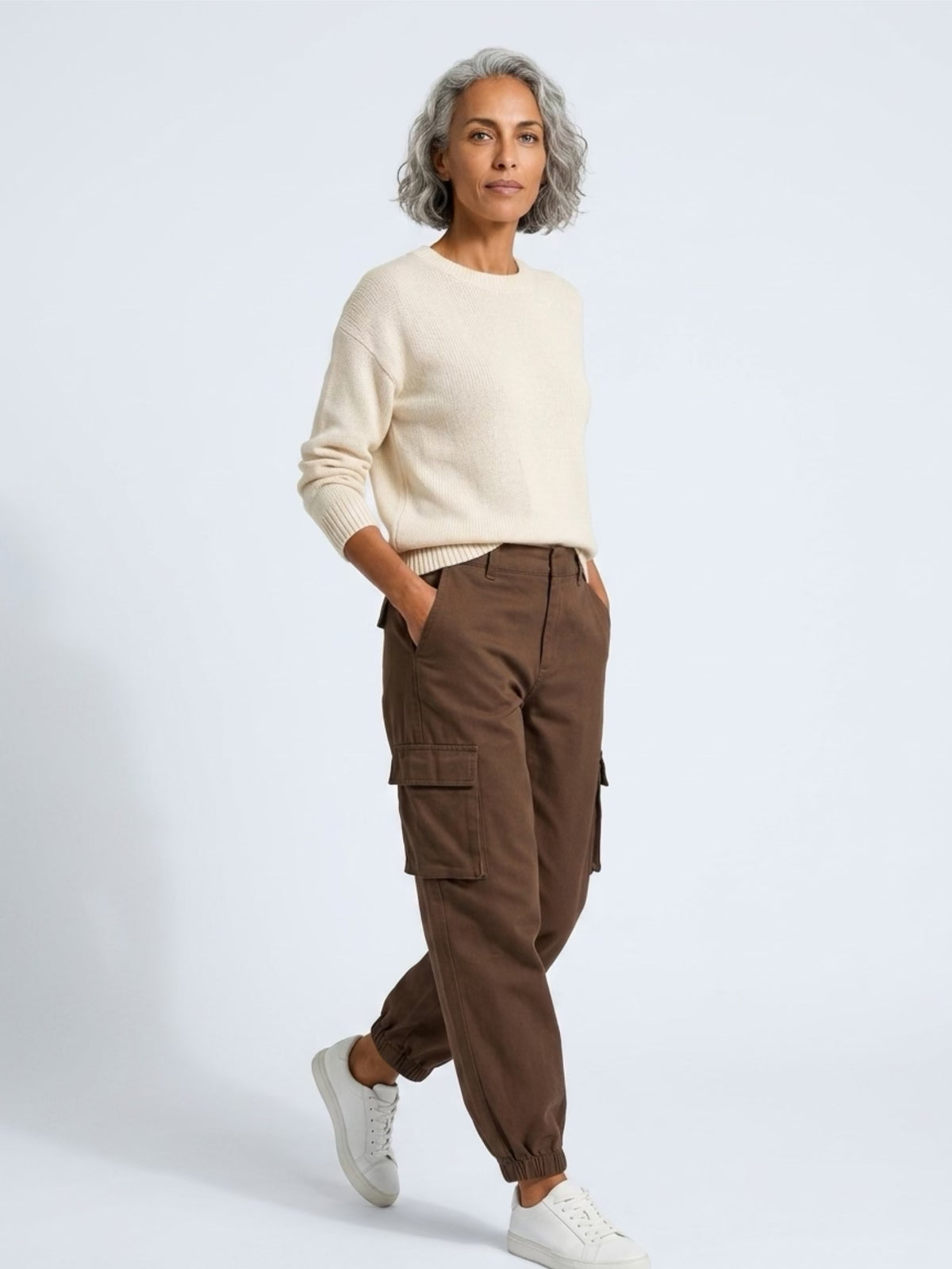 Brown Cargo Pants